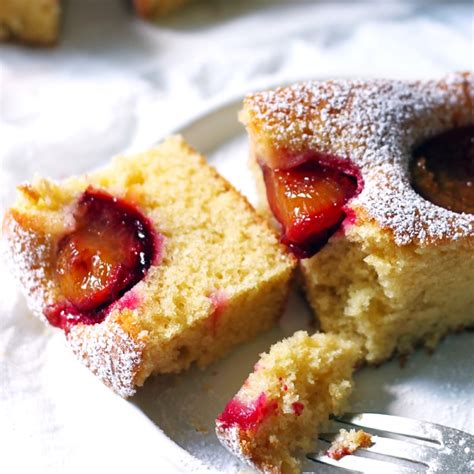 Easy Plum Cake - Soft, Moist, and Fluffy » Little Vienna