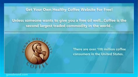 FREE HEALTHY COFFEE BUSINESS!