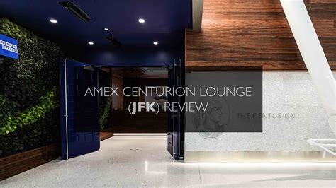 Review: Amex Centurion Lounge New York (JFK)