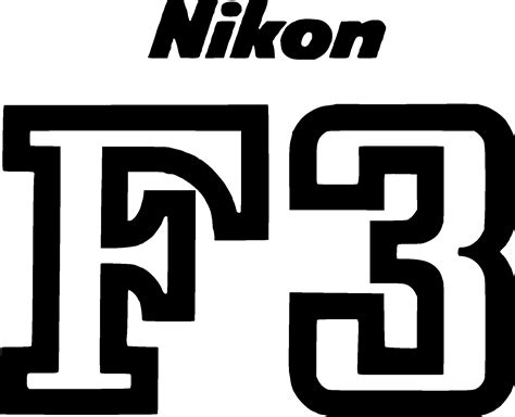 Nikon F3 Logo Vector - (.Ai .PNG .SVG .EPS Free Download)