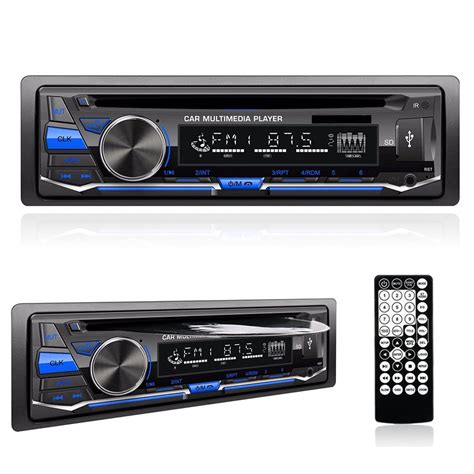 Alondy Single DIN Car Radio Stereo with CD DVD Bluetooth Player FM/AM ...