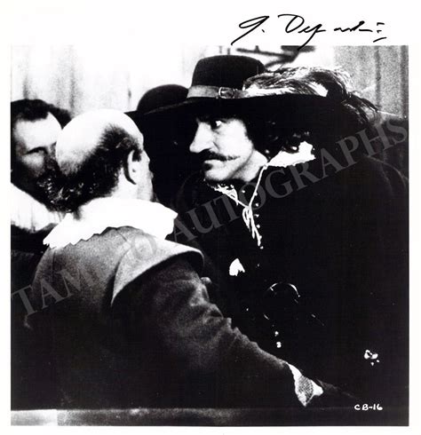 Gerard Depardieu Autograph Signed Photo Cyrano de Bergerac – Tamino