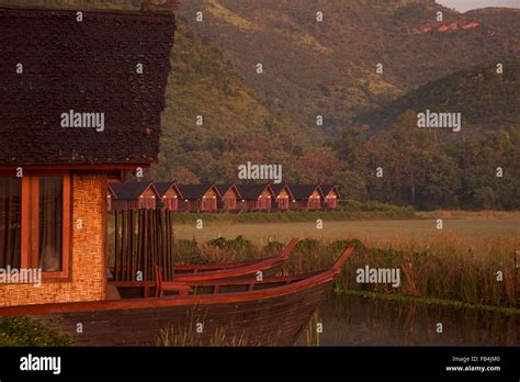 Inle Lake Hotel Stock Photo - Alamy