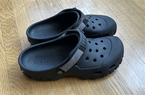 Crocs Men’s Size 12 Offroad Sport Clog Black Graphite - Gem