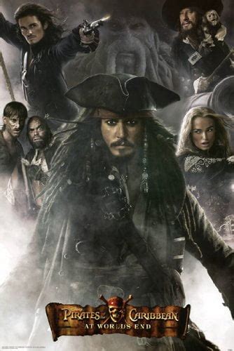 Pirates Of The Caribbean Poster At World's End New 24x36 - Walmart.com