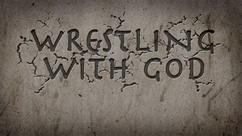 Wrestling with God – Vayishlach – Nov. 28 – Jewels of Judaism