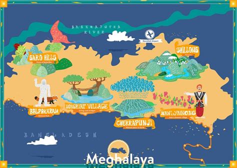 meghalaya illustration – Tiny Tracks