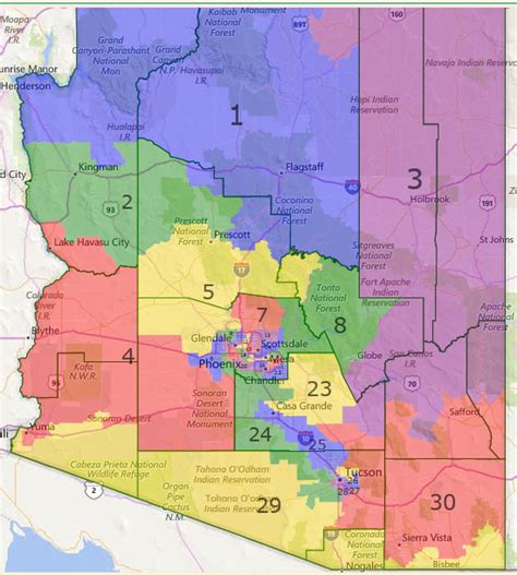 Democrat Favoring Arizona State Legislative Map