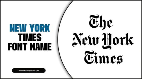 New York Times Font Name - A Guide To Finding The Perfect Font