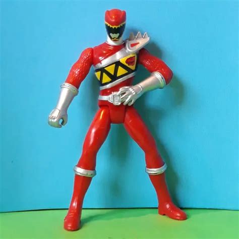 POWER RANGERS DINO super charge red ranger t-rex armour 5.5” action ...