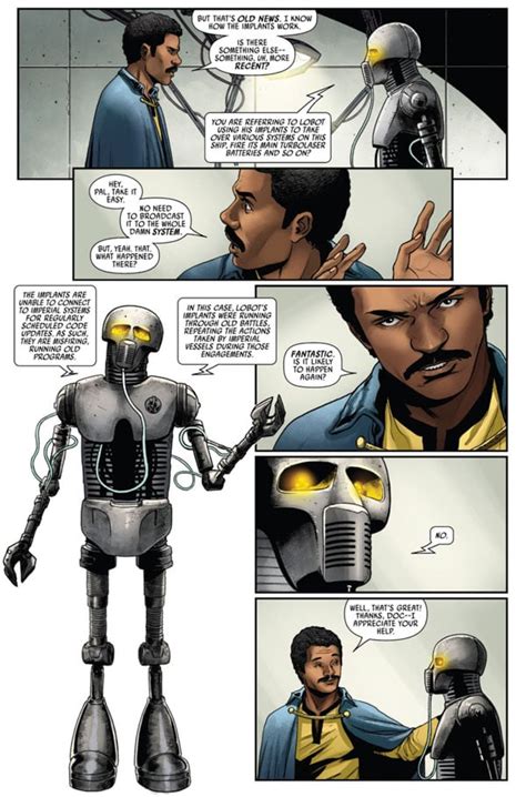 Review: 'Star Wars' #37 - 'Lobot Lost' Puts Lando Front and Centre ...