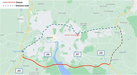 A14 Orwell Bridge maintenance work – Kesgrave Town Council