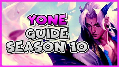 YONE GUIDE FOR SEASON 10 - Runes, Build - League of Legends 2020 - YouTube