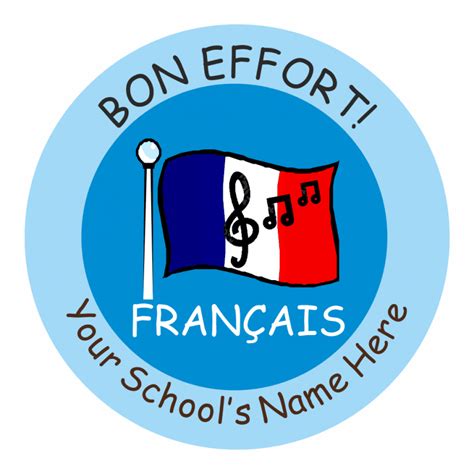 Primary French Stickers | School Stickers for Teachers