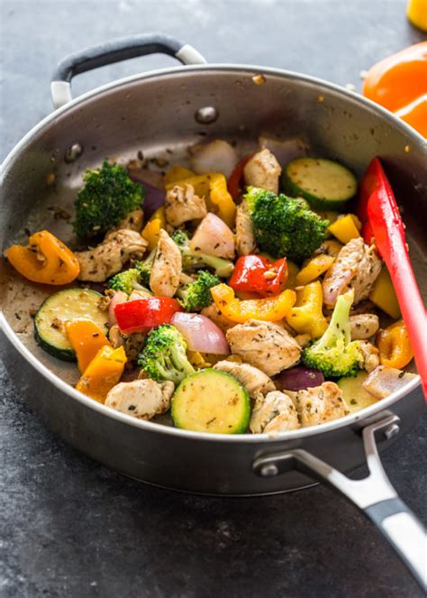 Quick Healthy 15 Minute Stir-Fry Chicken and Veggies | Gimme Delicious