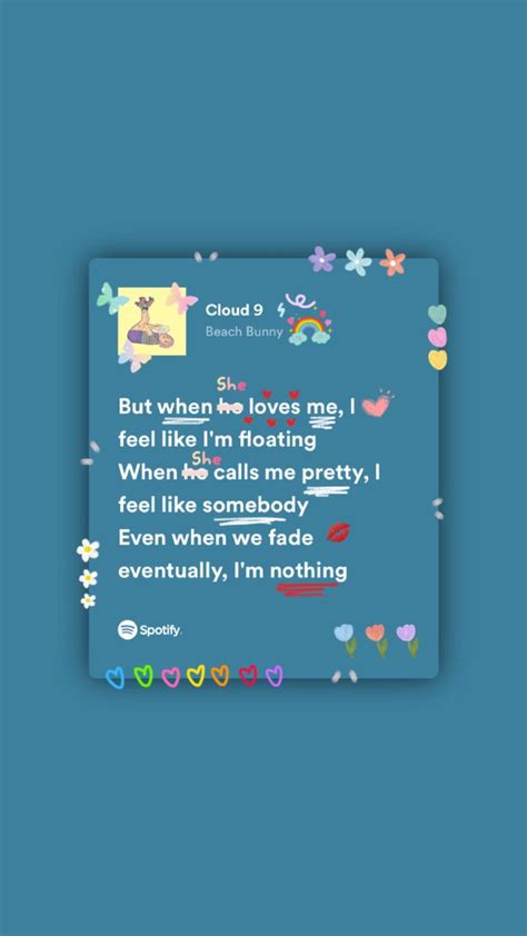 Cloud 9 | Pretty lyrics, Cloud 9, Lyrics