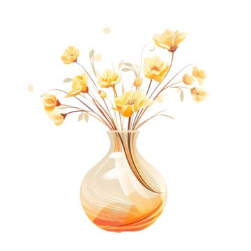 Ai Generative Flower Decorative Glass Vase Interior Decoration Free Illustration, Flower, Vase ...