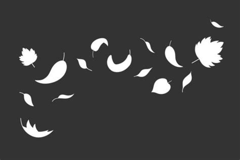 Wind Blowing Leaves Vector Art, Icons, and Graphics for Free Download