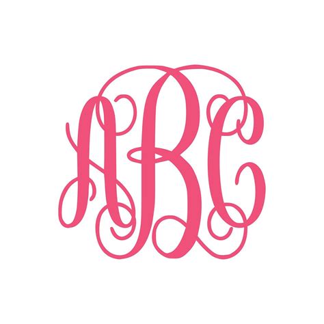 Image result for Free SVG Interlocking Vine Monogram Font | Svg free files, Cricut monogram font ...