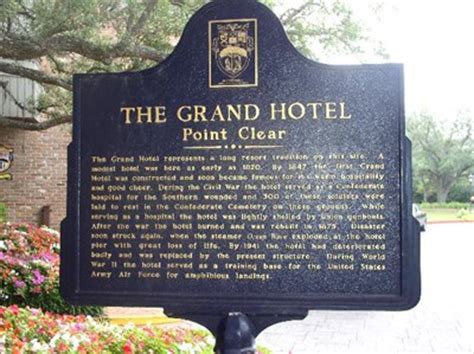 The Grand Hotel - Point Clear, AL - Alabama Historical Markers on ...