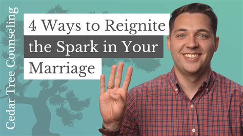 4 Ways to Reignite the Spark in Your Marriage - Cedar Tree Counseling, Ltd.