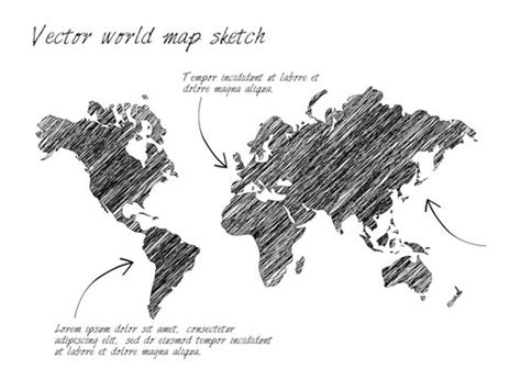 World Map Drawing Tumblr