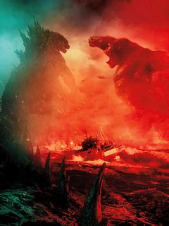 240x320 Godzilla Vs Kong Fight Scene 4k Nokia 230, Nokia 215, Samsung Xcover 550, LG G350 ...