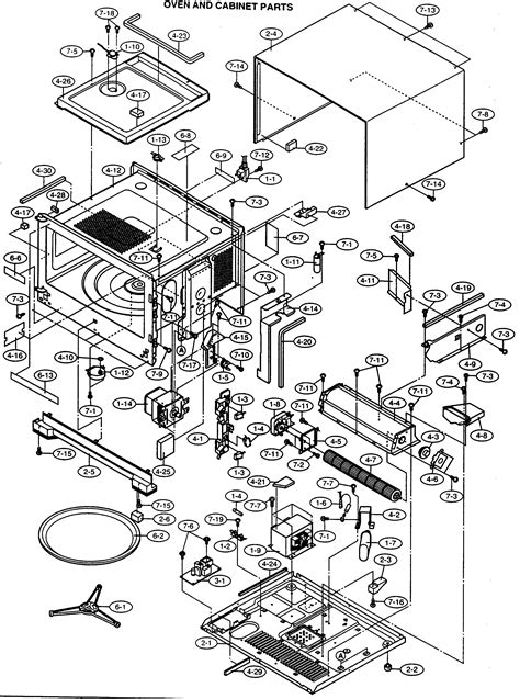 [DIAGRAM] Panasonic Microwave Parts Diagram - MYDIAGRAM.ONLINE