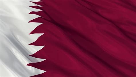 Qatar Close Up Waving Flag - HD Loop Stock Footage Video 921445 ...