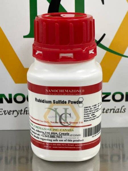 Rubidium Sulfide Powder | Low Price $1| Nanochemazone