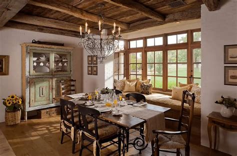 Rustic Country Dining Room Ideas