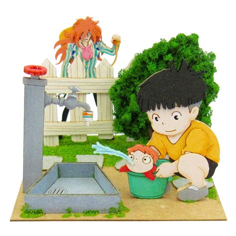 Buy Ponyo on the cliff of Studio Ghibli mini sosuke and Ponyo and ...