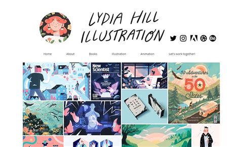 The Best Illustrator Portfolio Website Examples