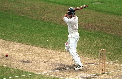 Adam Gilchrist during his 81 on Test debut | ESPNcricinfo.com