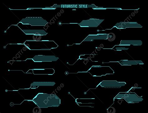 Hud Display Vector PNG Images, Hud Futuristic Displays Display Screen, Template, Future, Boxes ...