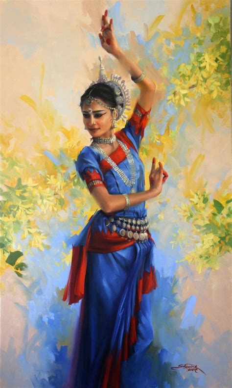 Oil Paintings Of Indian Dancers