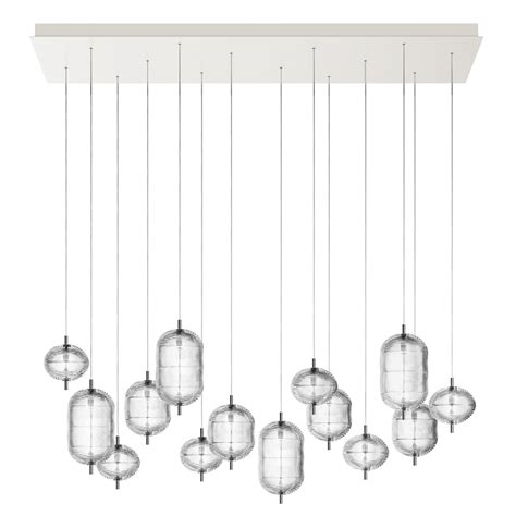 Rectangular Chandelier For Vaulted Ceiling | Shelly Lighting