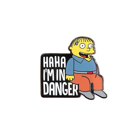 I'm in Danger Ralph Wiggum Hard Enamel Pin - Etsy