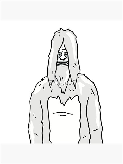 "Sassy the Sasquatch" Poster for Sale by SturgesC | Redbubble