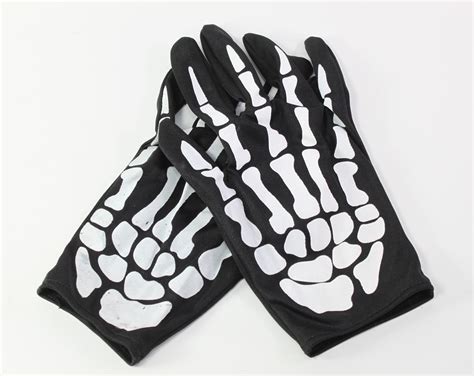 ERROR Pair of Skeleton Hand Bone Costume Gloves Halloween - Walmart.com