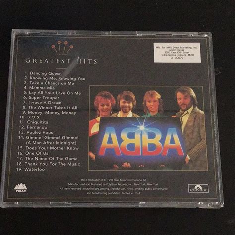 Abba Gold Greatest Hits CD – Somos Gallery