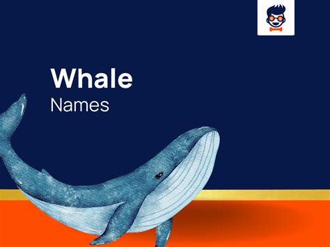 1520+ Whale Names For Majestic Deep Sea Celebrities! (+Generator)