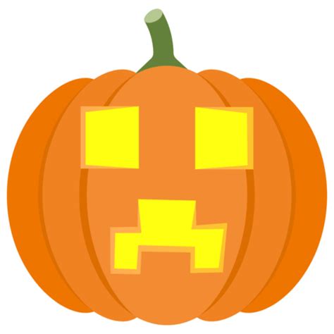 Minecraft Creeper Pumpkin Stencil | Free Printable Papercraft Templates