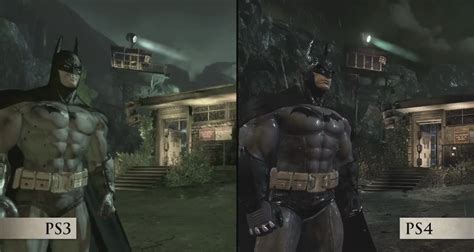 BATMAN: RETURN TO ARKHAM Comparison Video of Original PS3 Graphics to ...