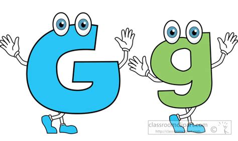 Alphabets Clipart - letter-alphabet-g-upper-lower-case-cartoon-clipart ...