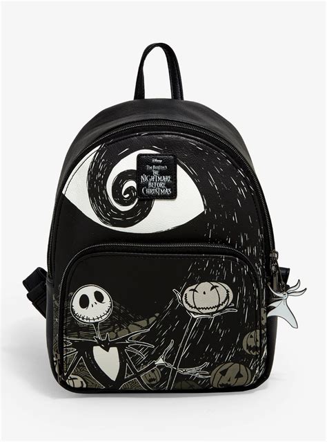 Loungefly The Nightmare Before Christmas Jack Spiral Hill Mini Backpack ...