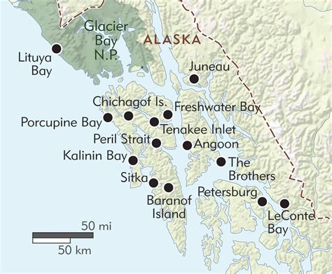 Sitka Alaska Cruise Ship Port Map