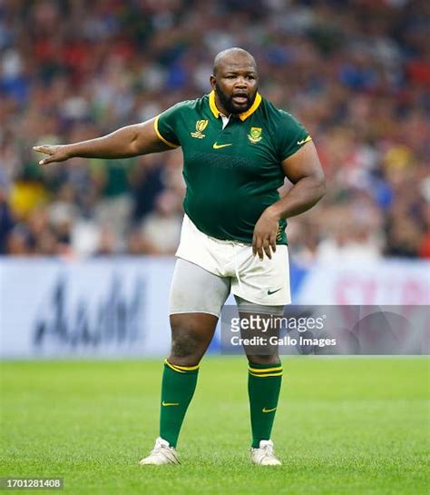 Ox Nche of South Africa during the Rugby World Cup 2023 Pool B match ...