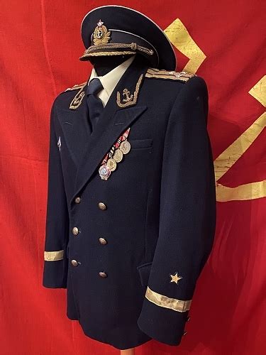 Soviet navy captain I rank parade dress uniform M1952 - Offered by Soviet-Uniforms.com | Soviet ...