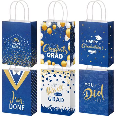 Lincia 24 Pieces 2024 Graduation Gift Bags Graduation Party Gift Bags ...